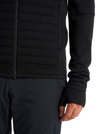 ZoneKnit Insulated Long-Sleeve Zip Fleece Hoodie - Men's