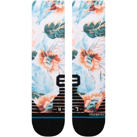 Flowerful Crew Socks - Women's