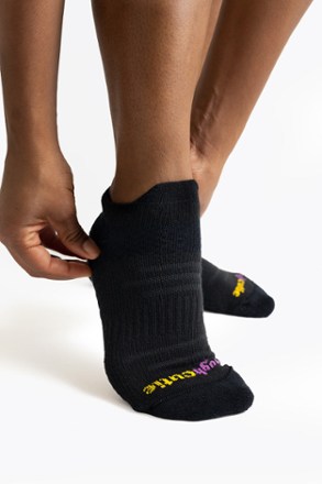 Tia All-Terrain No-Show Double Tab Socks - Women's
