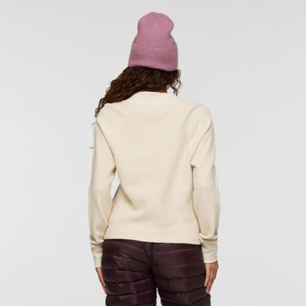 Atajo Long-Sleeve Waffle V-Neck Shirt - Women's