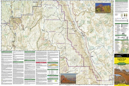 Capitol Reef National Park Trail Map