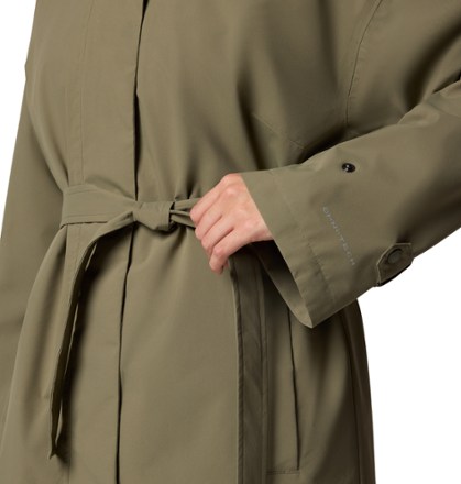 Here and There III Trench Jacket - Women's