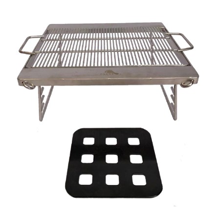 Fireplace Grill Attachment