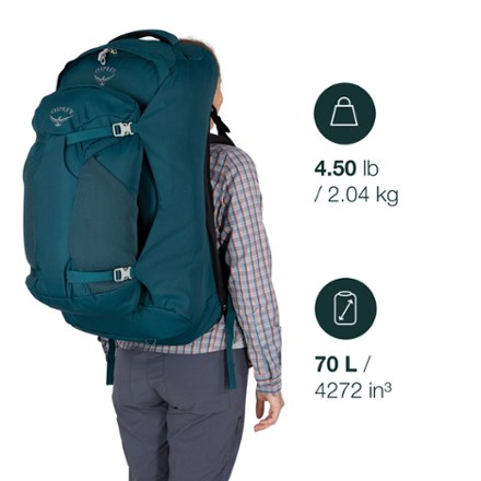 Fairview 70 Travel Pack - Women's