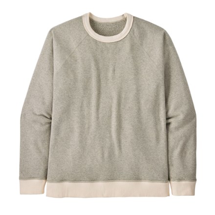 Reversible Shearling Crew Sweatshirt - Men's