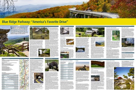 Blue Ridge Parkway Destination Map