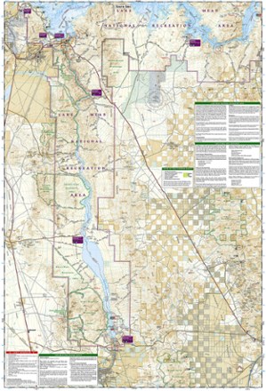 Lake Mead National Recreation Area Topographic Map