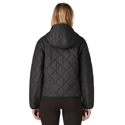 Diamond Quilted Insulated Bomber Hoody - Women's