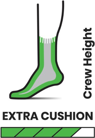 Classic Hike Extra Cushion Crew Socks