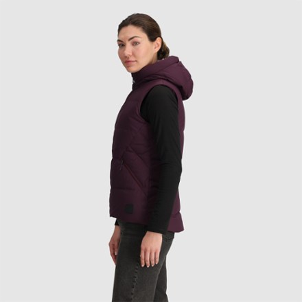 Coze Hooded Down Vest - Women's