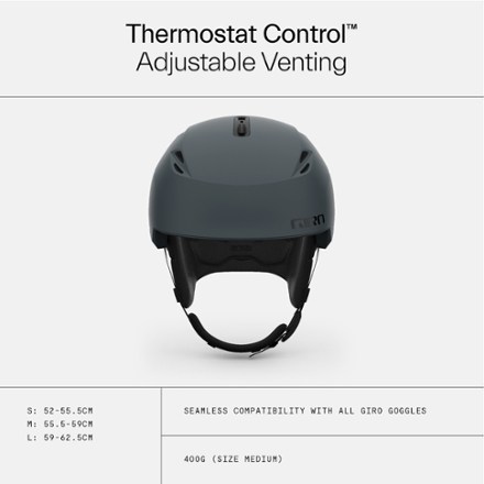 Grid Spherical Mips Snow Helmet