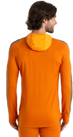 Merino 200 Sonebula Long-Sleeve Half-Zip Hood Base Layer Top - Men's