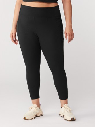 Active Pursuits 7/8 Ribbed Tights - Women's