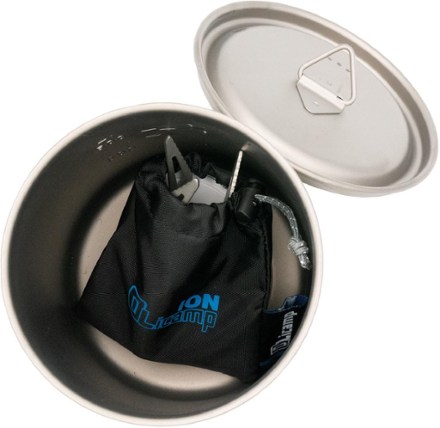 Ion Stove with Titanium Space Saver Mug Combo
