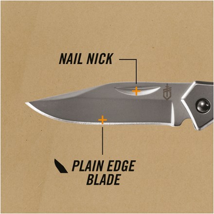 Mini Paraframe Serrated Knife