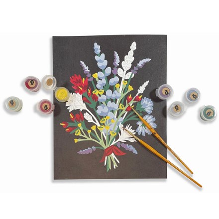 Oregon Wildflower Bouquet Paint-by-Number Kit