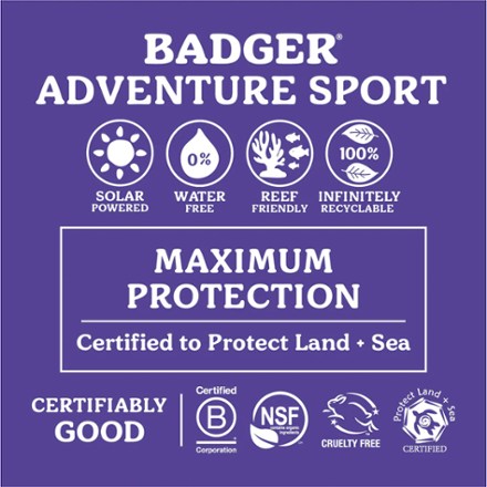 SPF 50 Adventure Sport Mineral Sunscreen - 2.4 oz. Tin