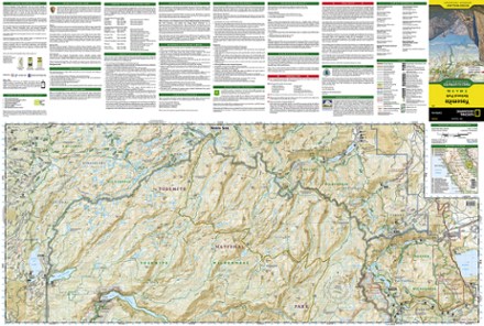 Yosemite National Park Trail Map