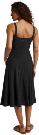Featherweight At The Ready Square Neck Dress