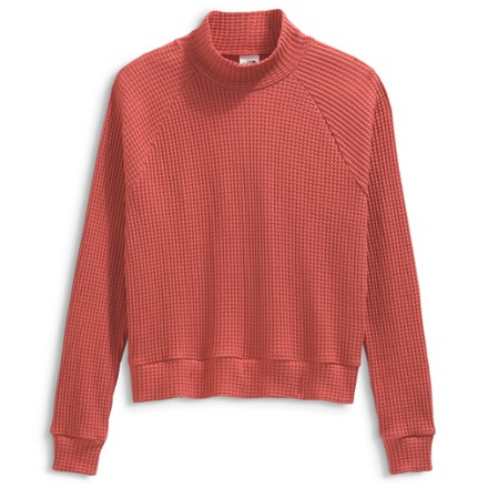 Long-Sleeve Mock Neck Chabot - Women's