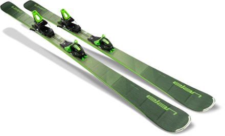 Element Green Skis with Bindings - 2023/2024