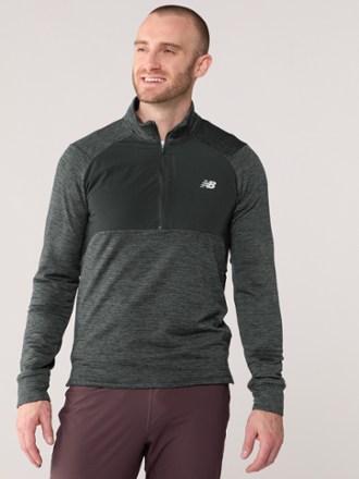 Athletics Heat Grid Half-Zip Top - Men's