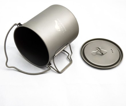 Titanium 750 ml Pot with Bail Handle