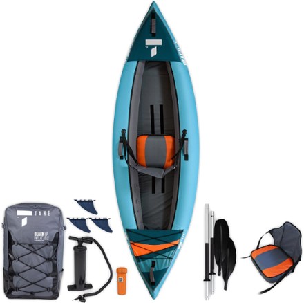 Beach LP1 Inflatable Kayak with Paddle