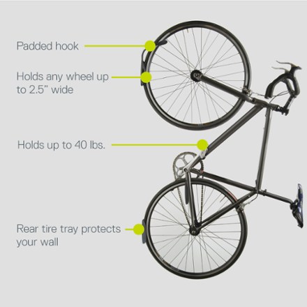 Leonardo Da Vinci Bike Storage Hook and Tray