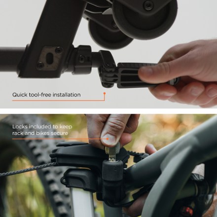 Epos 2-Bike Hitch Rack