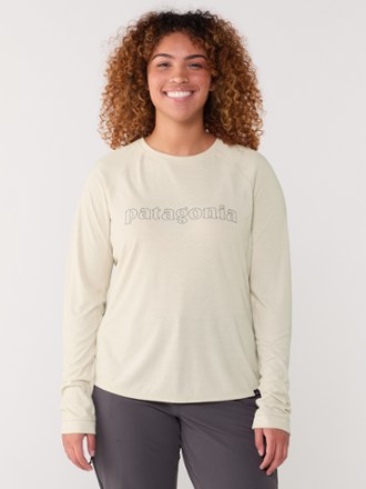 Long-Sleeve Capilene Cool Trail Graphic Shirt - Women's