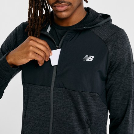 Heat Grid Hooded Full-Zip Jacket - Men's