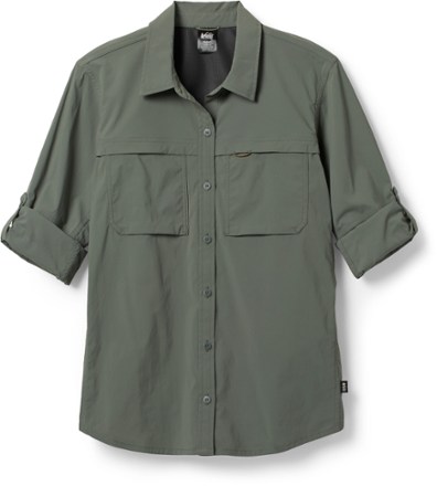 Sahara Solid Long-Sleeve Shirt - Women's