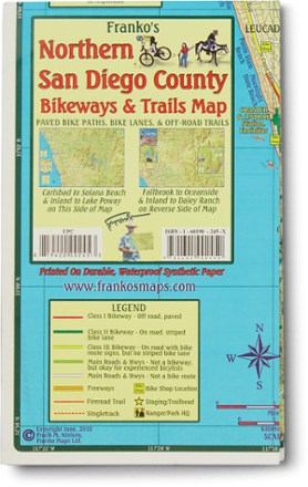 Northern San Diego County Bikeways and Trail Maps