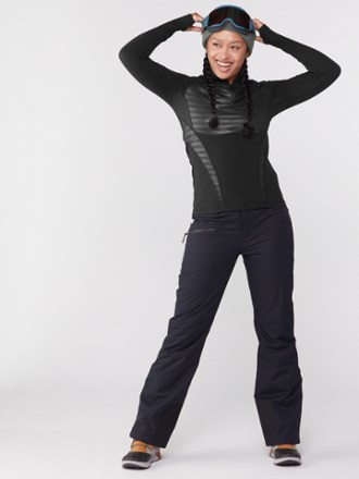 Heatwave Body Mapped Quarter-Zip Long-Sleeve Base Layer Top - Women's