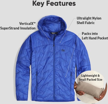 SuperStrand LT Insulated Hoodie - Men's