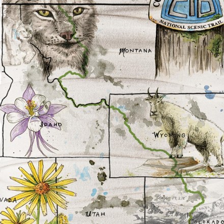 Original Multifunctional Neckwear - TC Continental Divide Trail