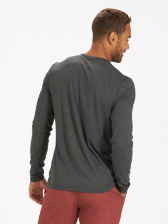 Long-Sleeve Ease Performance Henley Shirt - Men's