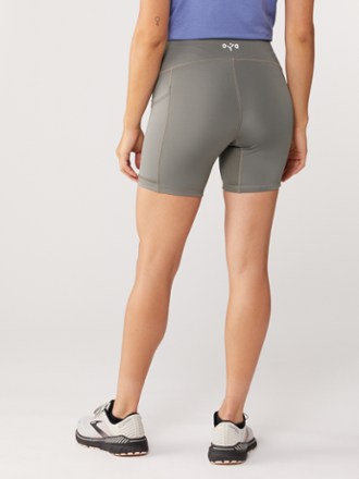 6" High-Waist Sculpting Shorts - Women's