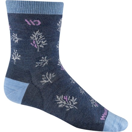 Foliage Lightweight Micro Crew Socks - Women's