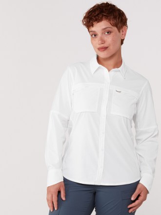 Sahara Long-Sleeve Solid Shirt - Women's