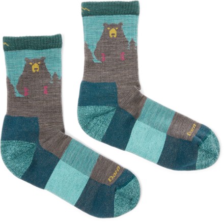 Bear Town Micro Crew Socks - Women's