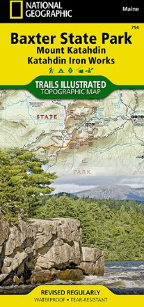 Baxter State Park Topographic Map