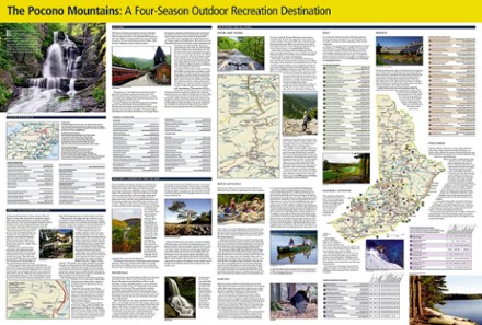 The Pocono Mountains Destination Touring Map & Guide