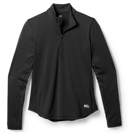 Lightweight Half-Zip Base Layer Top - Women's