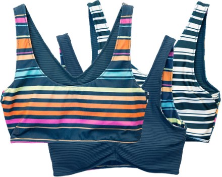 4-Way Reversible Bralette Swimsuit Top - Women's