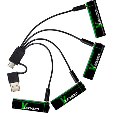 Zithion-X AA USB-C Rechargeable Batteries - Package of 4