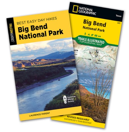 Best Easy Day Hikes Big Bend National Park - Guidebook and Trail Map Bundle