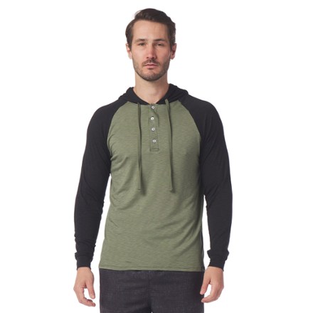 Low Tide Henley Hoodie - Men's