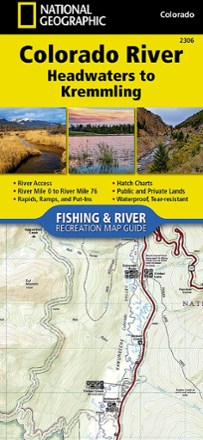 Colorado River Fishing & River Recreation Map Guide: Headwaters to Kremmling